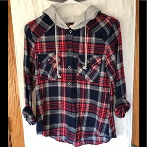 Hooded Flannel